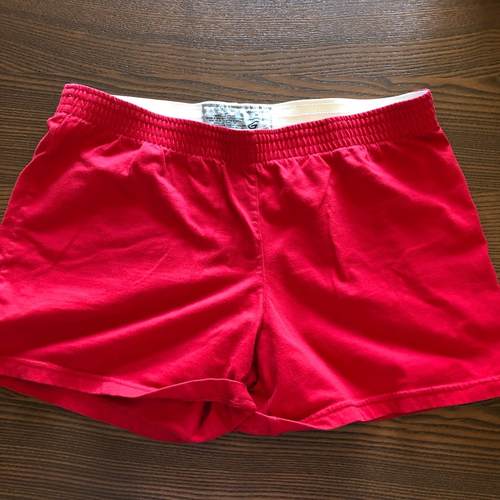 Red Champion shorts